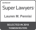 Lauren Pennisi Super Lawers Selected 2018